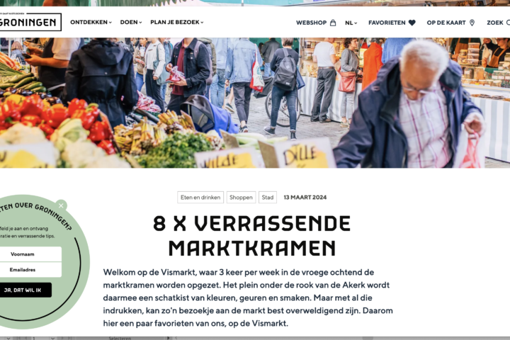 8 x verrassende kramen op de Vismarkt